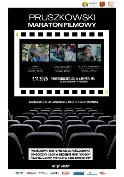 Materiał organizatora: Pruszkowski Maraton Filmowy na 110-lecie Miasta Pruszkowa