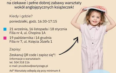 Materiał organizatora: Czytanie na dywanie po angielsku